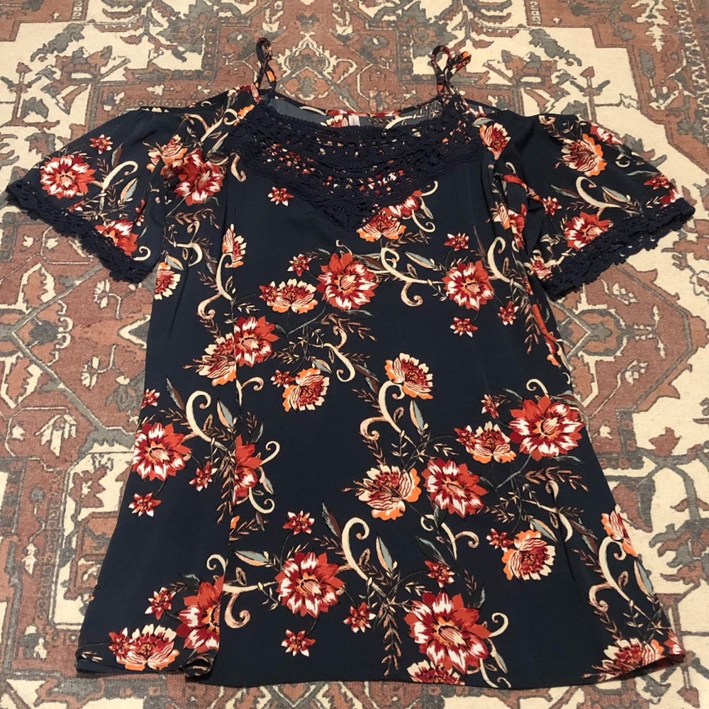 Xhilaration cold shoulder dress